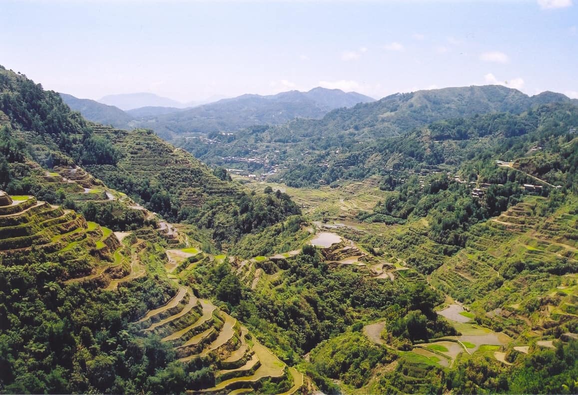 Imagen documental del asunto tratado en «Por qué las terrazas de arroz de Ifugao son una negociación con montaña y agua».